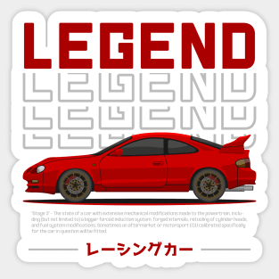 Tuner Red MK6 Celica Superior JDM Sticker